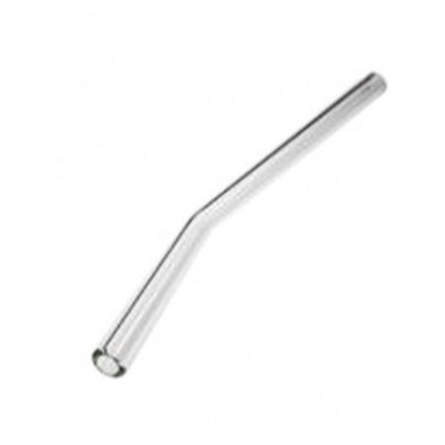 Glass "Bent" Straw - 9.5 mm x 9" - Beautiful Bends
