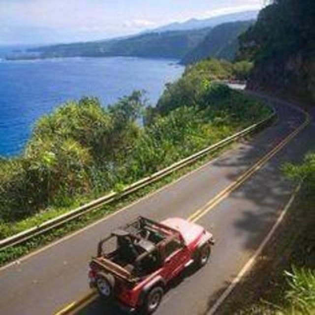 Road to Hana Jeep Rental for Honeymoon