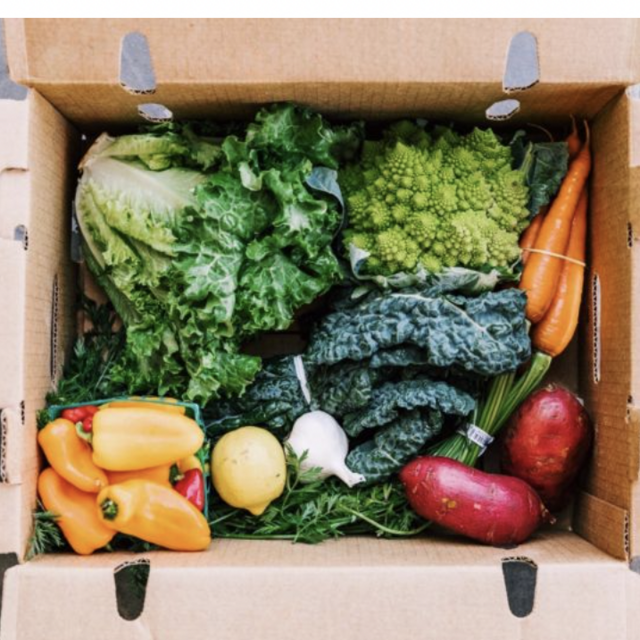 Year Subscription to Farm Cart (local farm fresh veggie and fruit delivery weekly)