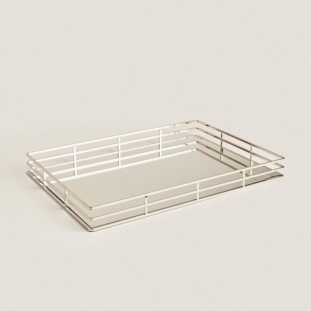BANDEJA RECTANGULAR CON ESPEJO