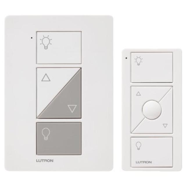Lutron Caseta Wireless 300-watt/100-watt Plug-In Lamp Dimmer Kit, White