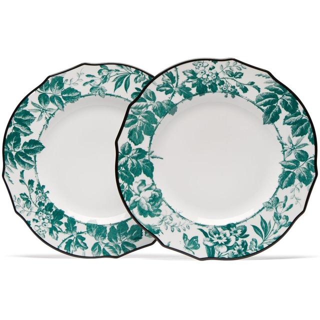 Gucci Herbarium Porcelain Dinner Plate Set of 2