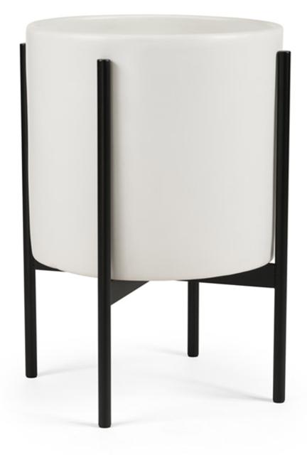 Case Study® Ceramic CylinderWith Metal Stand -  Large