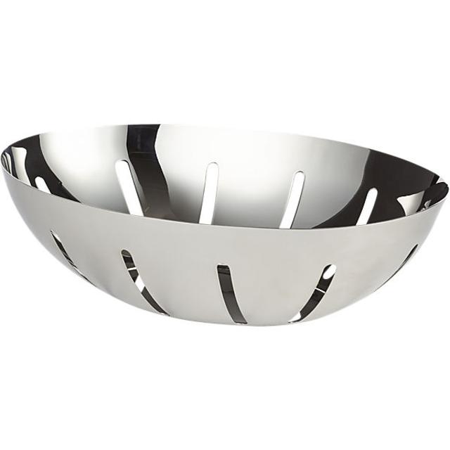 stainless steel fruit-bread bowl