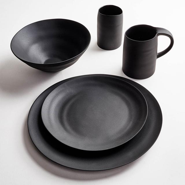 Ripple Dark Grey Side Plate