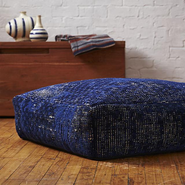 The Hill-Side disintegrated floral print floor cushion