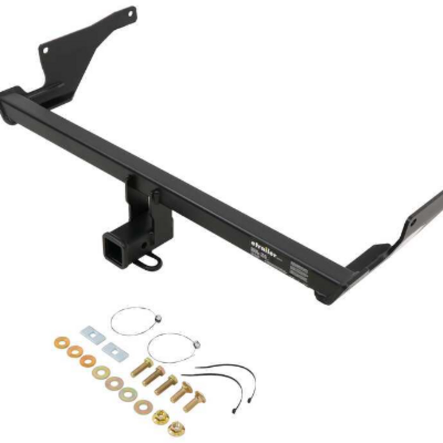 etrailer Trailer Hitch Receiver - Custom Fit - Matte Black Finish - Class III - 2"