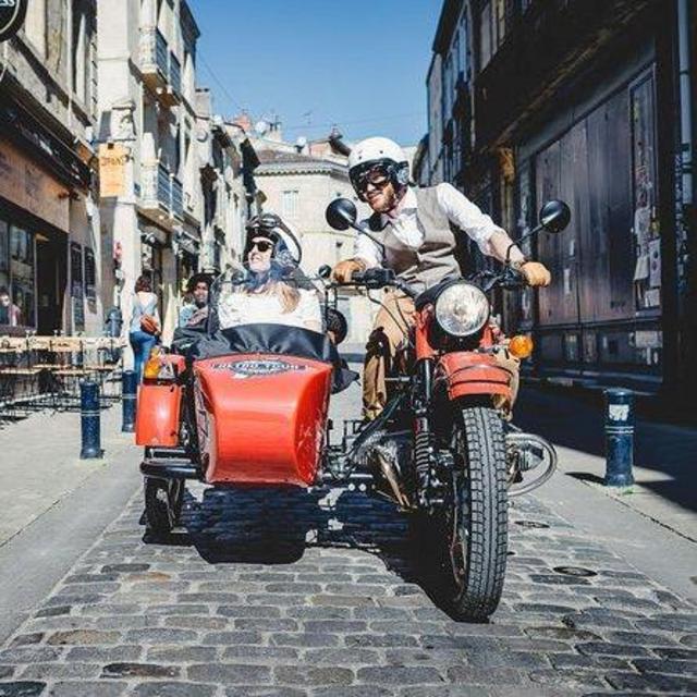 Private Tour of Bordeaux in a Sidecar