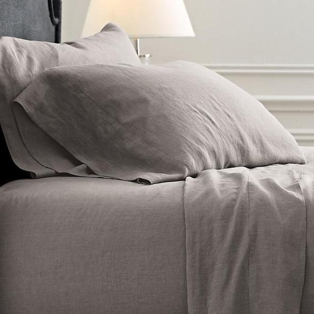 Stonewashed Belgian Linen Sheet Set