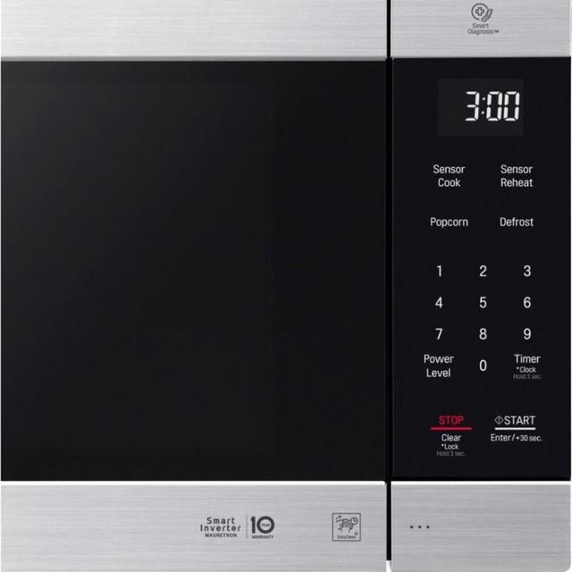 LG Family-Size Microwave - Stainless steel