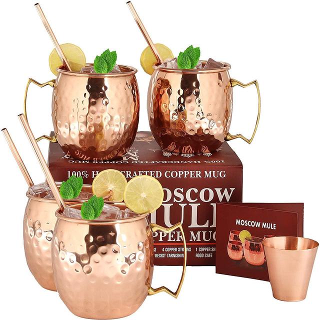 Moscow Mule Copper Mugs - Set of 12