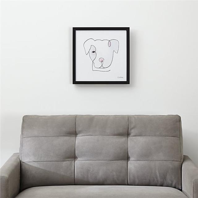 One Liner Pittie Print