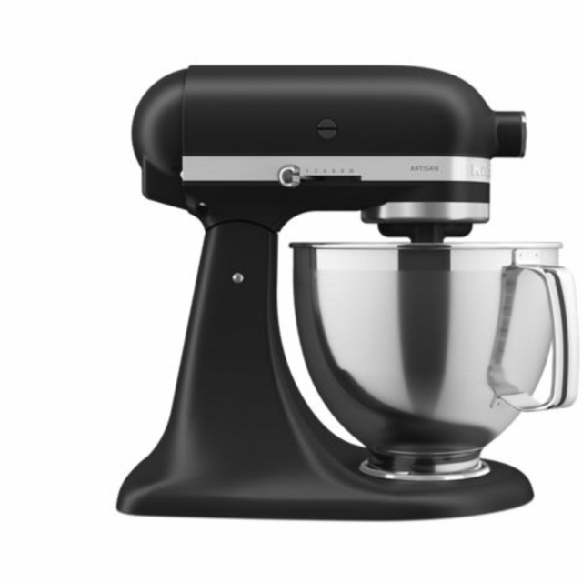 Artisan® Series Tilt-Head Stand Mixer with Premium Accessory Pack - Matte Black