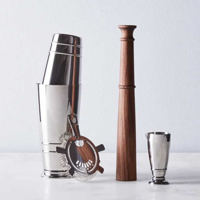Crafthouse Stainless Steel Cocktail Shaker & Tool Set