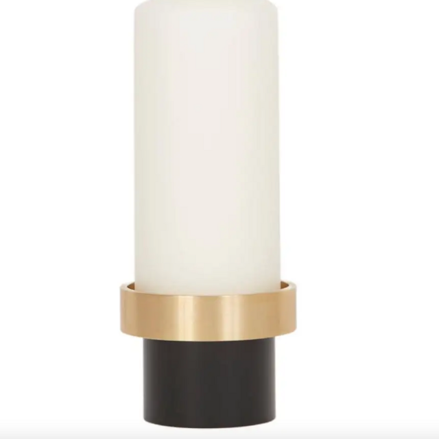 Black Gaïa Candle Holder by French Designer Marine Breynaert