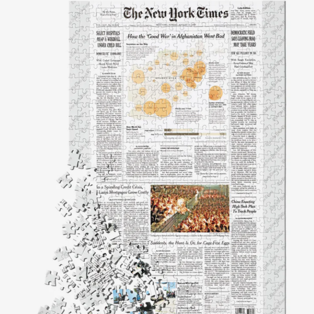 Front Page Puzzle