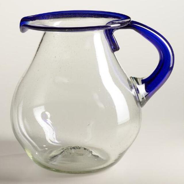 Blue Rocco Margarita Pitcher