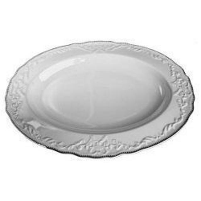 Anna Weatherley Simply Anna Platinum Oval Platter