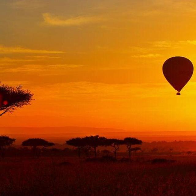 Balloon Flight over the Masai Mara