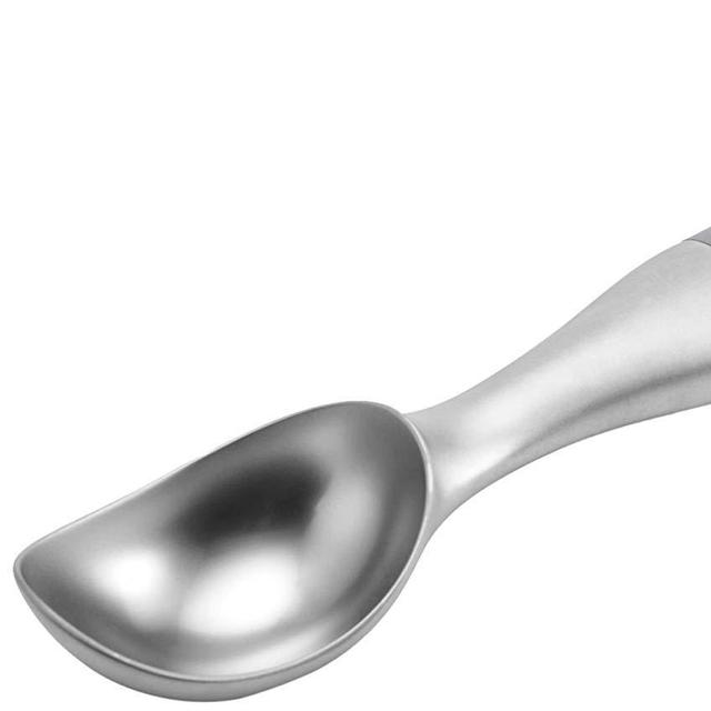 KitchenAid Gourmet Stainless Steel Ice Cream Scoop, Storm Gray