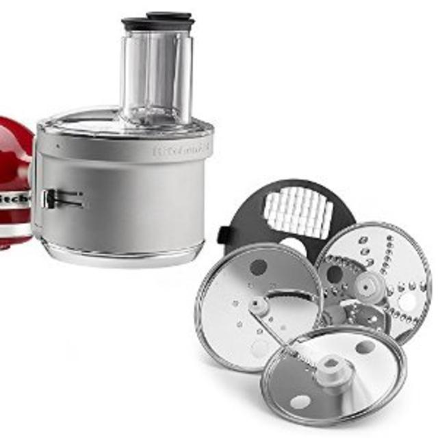 KitchenAid KSM2FPA Food Processor Attachment with Commercial Style Dicing Kit