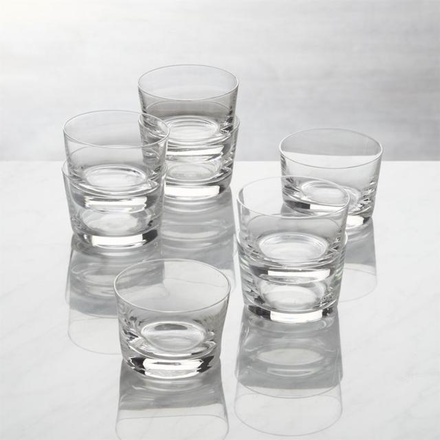Set of 8 Bitty Bite Short Glasses