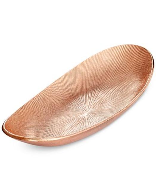 Simply Designz Serveware, Metallic Organic Oval Tray