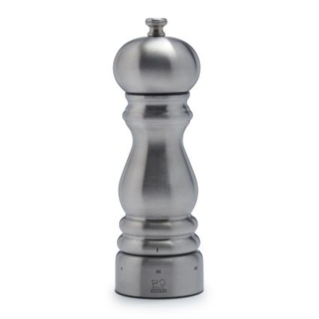 Peugeot Stainless Steel Paris U’Select Pepper Mill, 7"