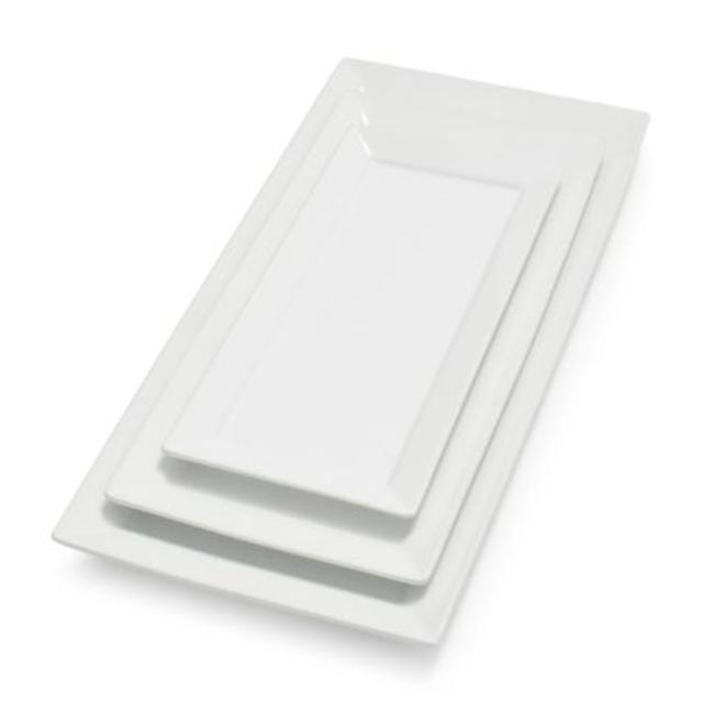 Porcelain Platters, Set of 3