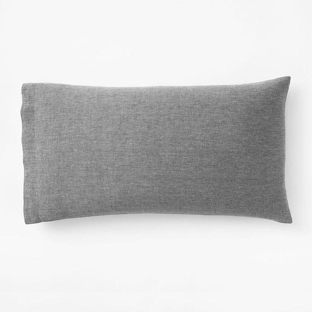 Belgian Flax Linen Melange - King Shams – Slate