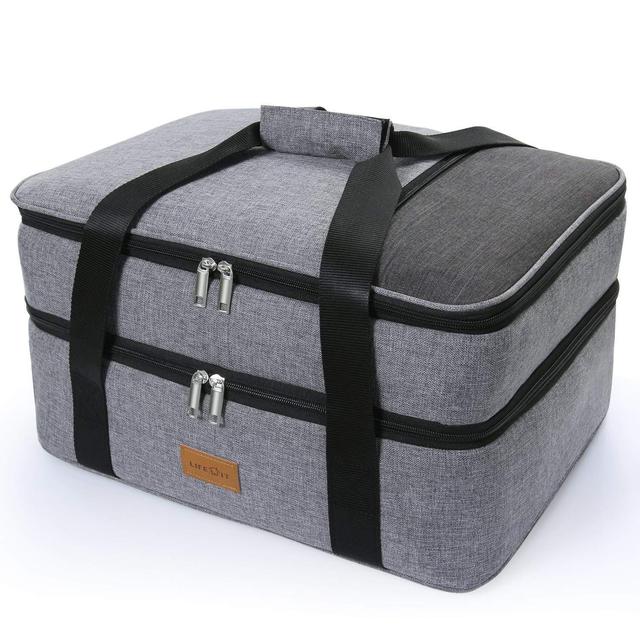 Insulated Double Casserole Carrier