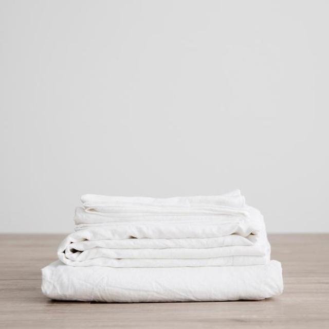Linen Sheet Set With Pillowcases