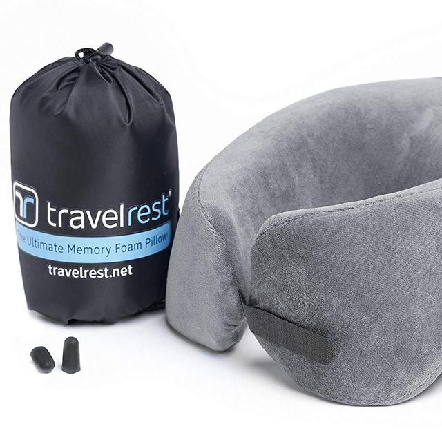 Travelrest Ultimate Memory Foam Travel Pillow/Neck Pillow