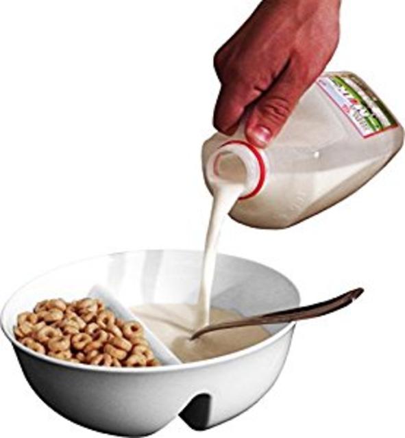 Just Crunch Anti-Soggy Bowl - White