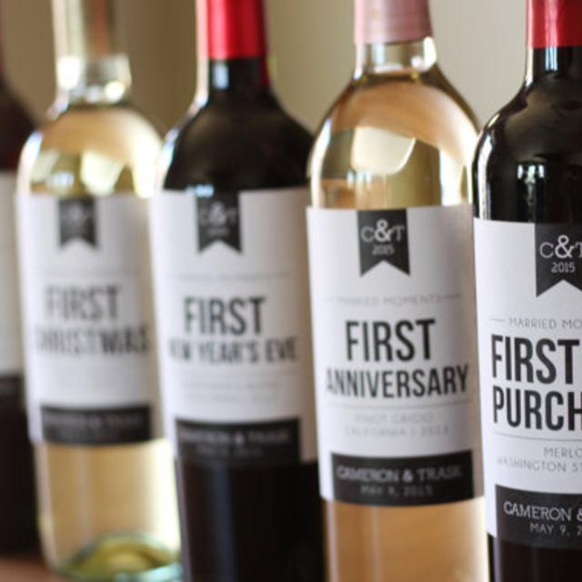 Wine Bottle Custom Labels