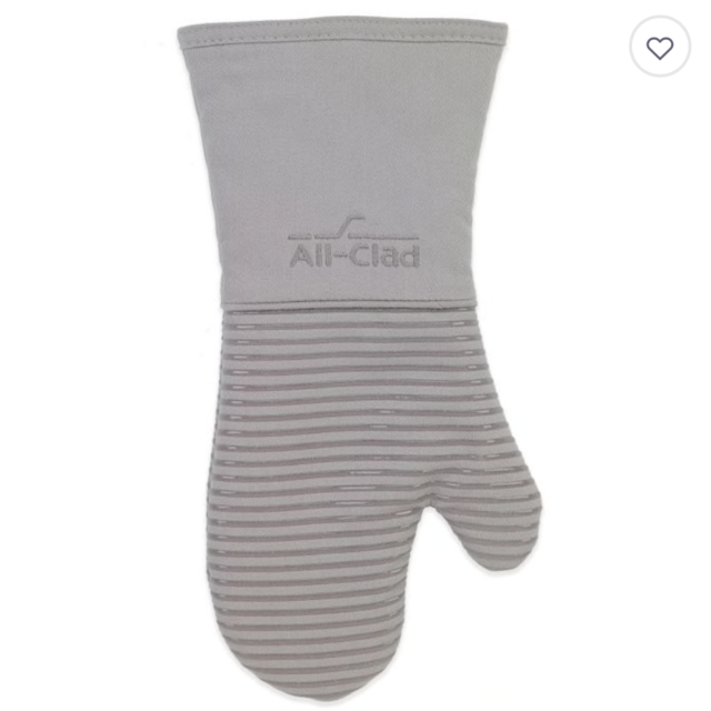 All-Clad Silicone Oven Mitt in Titanium