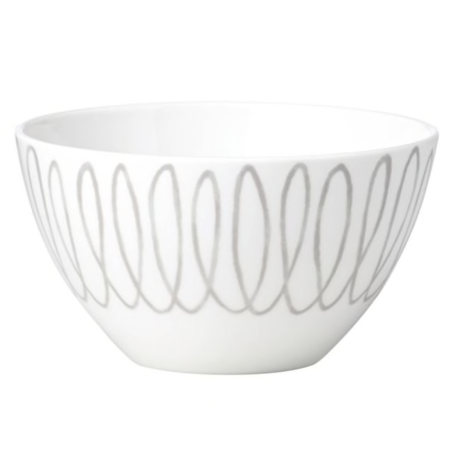 kate spade new york Charlotte Street™ East Soup/Cereal Bowl in Grey