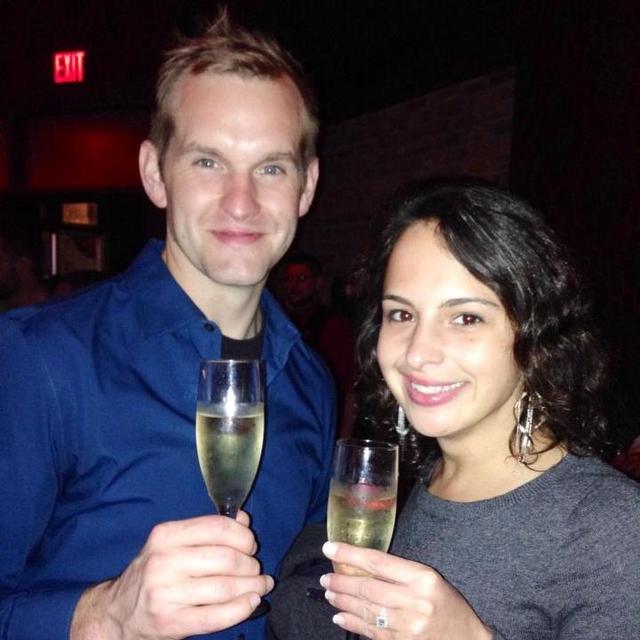 Champagne In Our Hotel Room