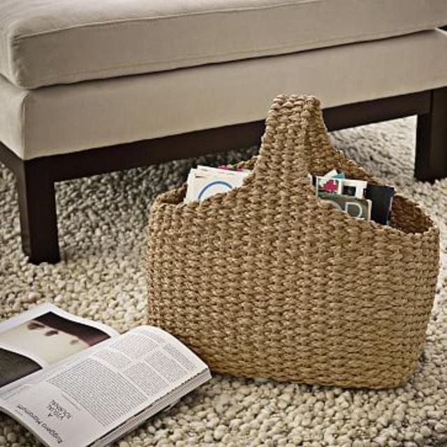 Braided Magazine Bag