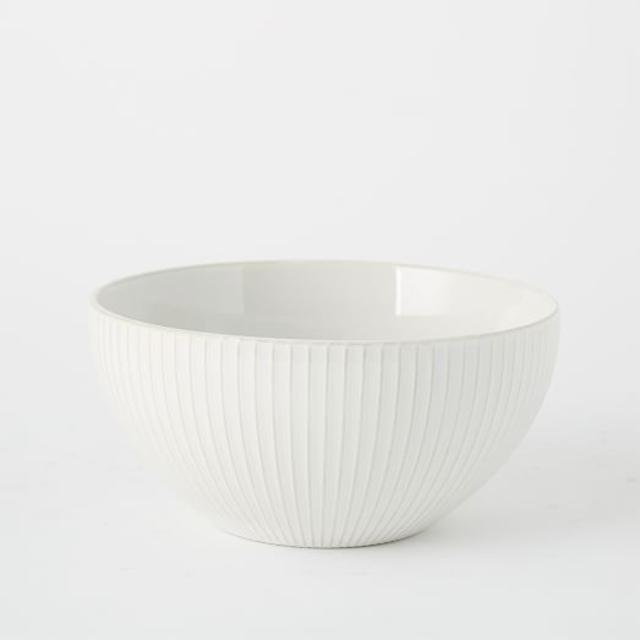 Lines Textured Serving Bowl