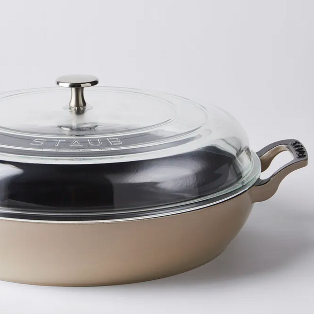 Food52 x Staub Multi-Use Braiser with Glass Lid, 3.5QT