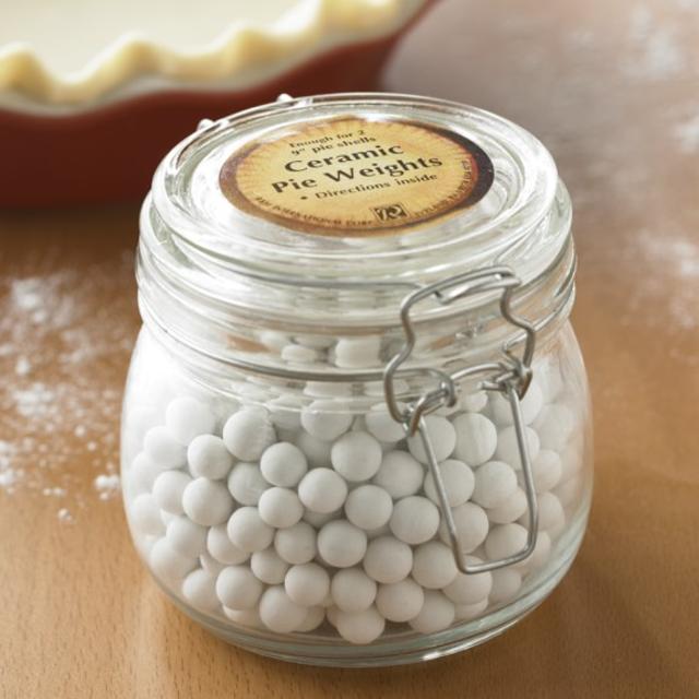 Pie Weights Jar