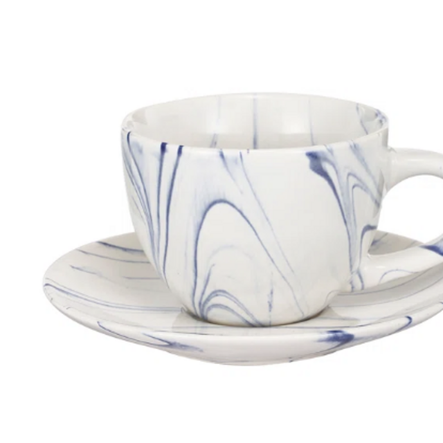 Marbled Ceramic Mugs