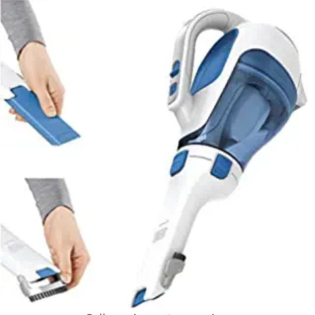 BLACK+DECKER dusbuster Handheld Vacuum, Cordless, Magic Blue