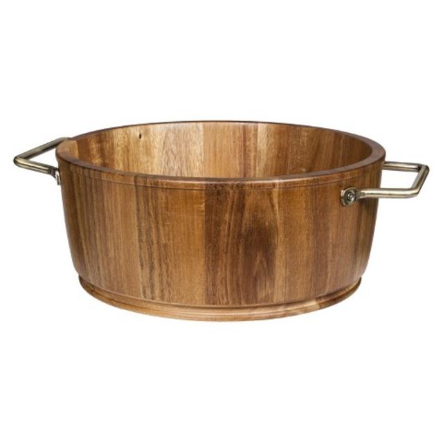 Threshold™ Acacia Bowl with Handles (Large)