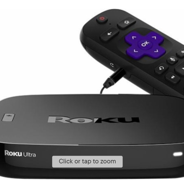 Roku - Ultra Streaming Media Player - Black