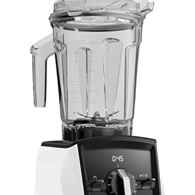 White Vitamix A2300 Ascent Series Smart Blender, Built-In Wireless Connectivity, Professional-Grade, White