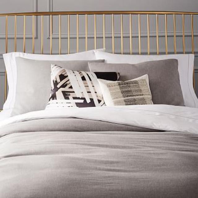 Cotton Cashmere Duvet Cover - Full/Queen