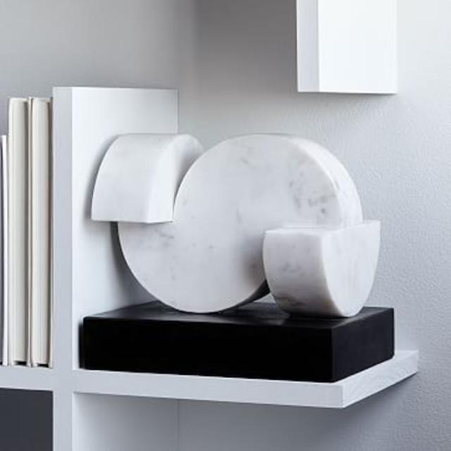 Rounded Marble Sculpture