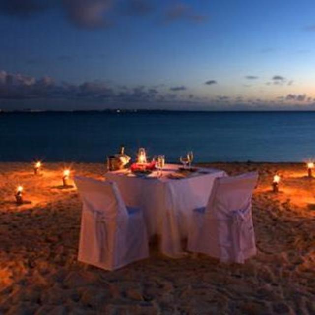 Candlelit Dinner on the Beach